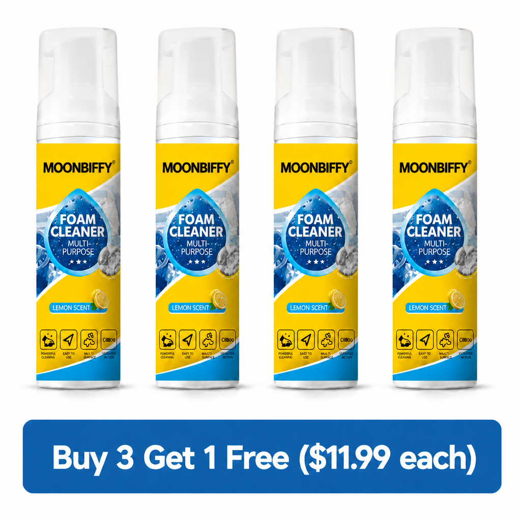 🥳2026 HOT SALE🥳💞50K+ SOLD!🧴💚 50% OFF! Grease & Stain Remover – Foam action, no harsh chemicals. Works on coffee, ink & oil. A true all‑rounder. 🏠✅