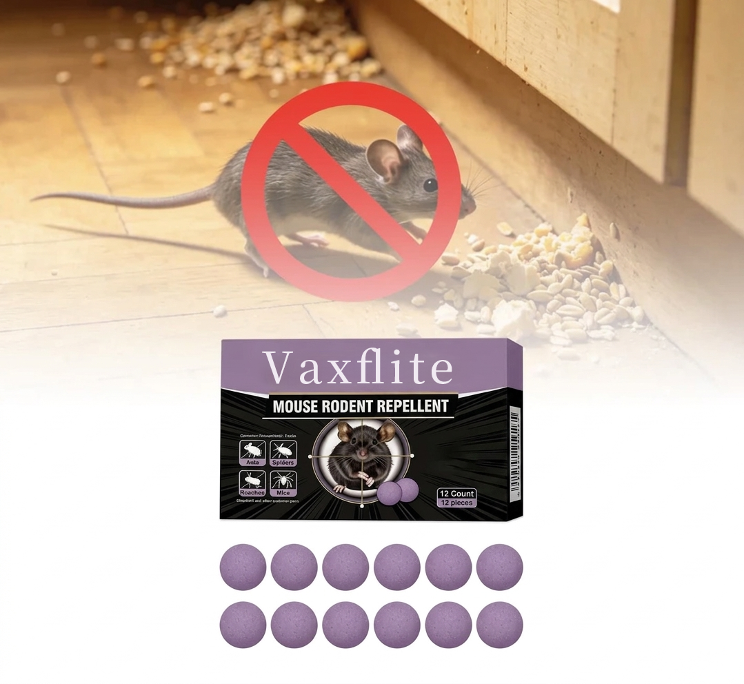 🐭 12-Pack Rodent Repellent Balls – Mouse & Rat Deterrent for Home, Garage & RV