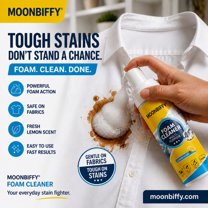 🥳2026 HOT SALE🥳💞50K+ SOLD!🧴💚 50% OFF! Grease & Stain Remover – Foam action, no harsh chemicals. Works on coffee, ink & oil. A true all‑rounder. 🏠✅